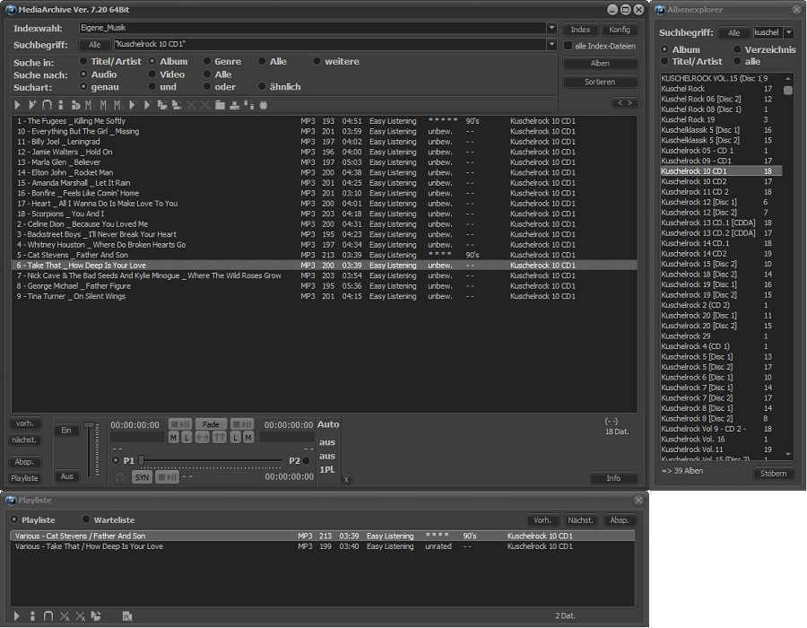 MediaArchive freeware screenshot